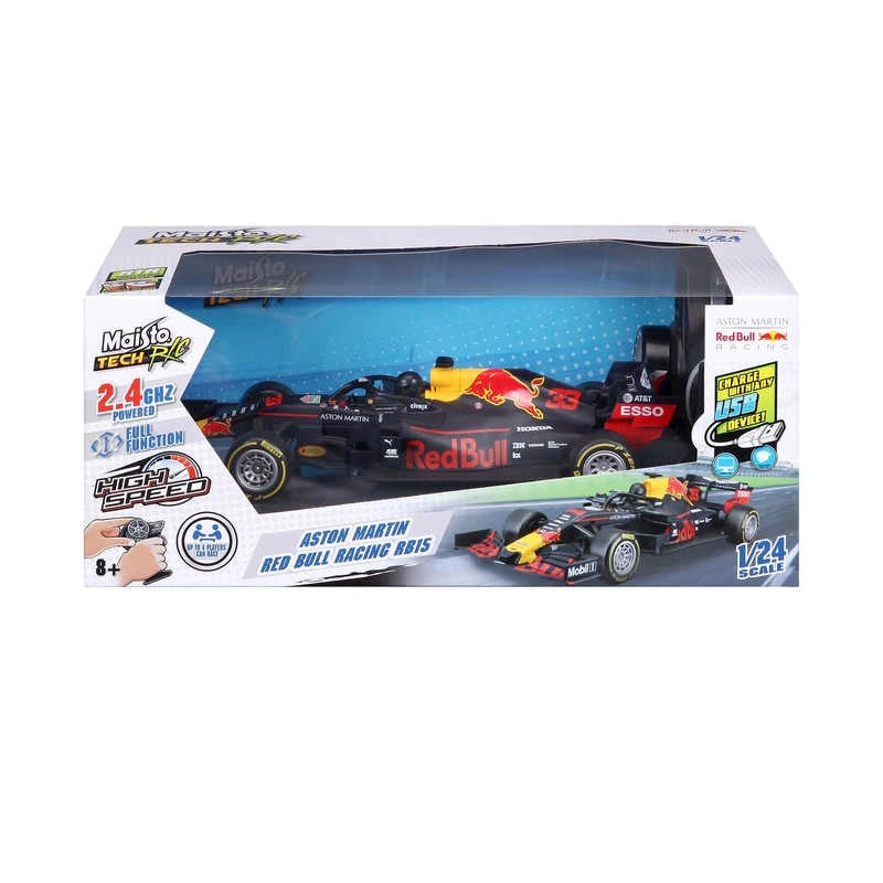 Dominate the Track: 1/24 R/C Red Bull RB15 Verstappen 2019 Scale Model