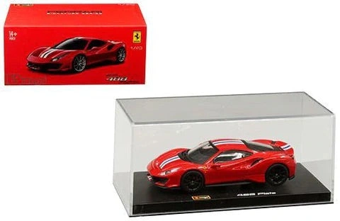 1:43 Ferrari 488 Pista – Stunning Acrylic Display Case Collector’s Dream
