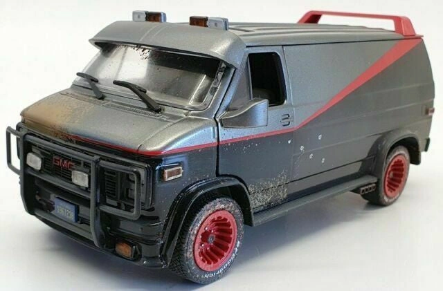 The A-Team’s Iconic GMC 1983 – 1:24 Scale Green Light Diecast!